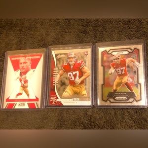 Nick Bosa Rookie Card 2019 Panini Absolute & Score 2021 (San Francisco 4…